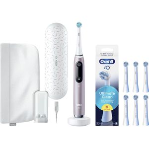 Oral-B - iO 9n - Elektrische Tandenborstel - Rozenkwarts - Inclusief 6 Opzetborstels