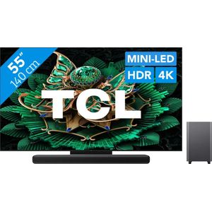 TCL 55" QD Mini-led C71K 4K (2025) + TCL S55H 2.1 Soundbar