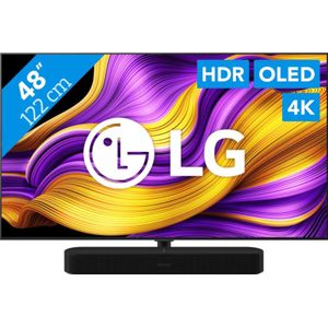 LG 48" OLED EVO G56 4K (2025) + Sonos Beam Gen2 Zwart
