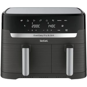 Tefal Dual Easy Fry & Grill EY905B - Heteluchtfriteuse - 2700W - 8,3L