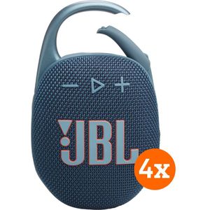 JBL Clip 5 Blauw 4-pack