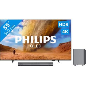 Philips 55" PUS7800 QLED 4K (2025) + Philips TAB6100