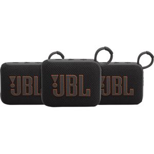 JBL Go 4 Zwart 3-pack