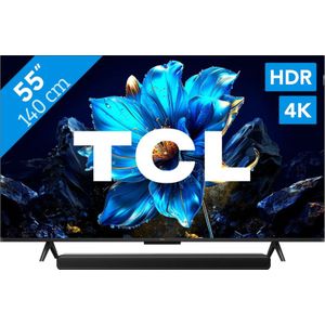 TCL 55" QLED P71K 4K (2025) + TCL S45H 2.0 Soundbar