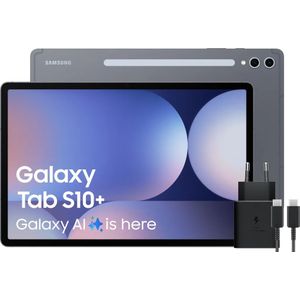 Samsung Galaxy Tab S10 Plus 12,4 inch 512GB Wifi en 5G Grijs + Oplaadpakket
