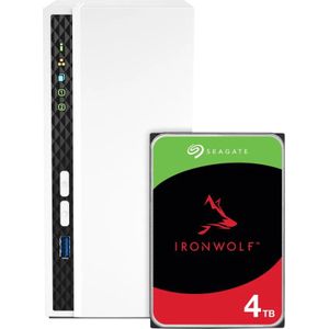 QNAP TS-133 + Seagate Ironwolf 4TB