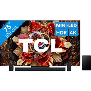 TCL 75" QD Mini-led C9K 4K (2025) + TCL Q85H PRO