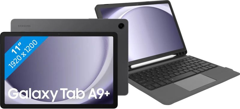 Samsung Galaxy Tab A9 Plus - 11 inch - 64GB - Wifi - Grijs