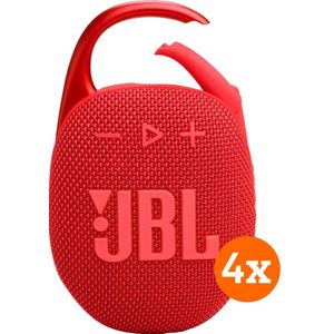 JBL Clip 5 Rood 4-pack
