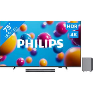 Philips 75'' PUS7000 4K (2025) + Philips TAB6100