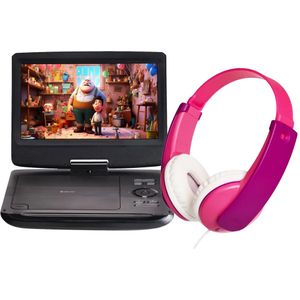 Denver MT-1097 + JVC HA-KD7 Roze