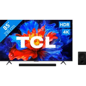 TCL 85" QLED P81K 4K (2025) + TCL Q75H