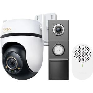 TP-Link Tapo C530WS + D235 Smart Battery & Wired Doorbell