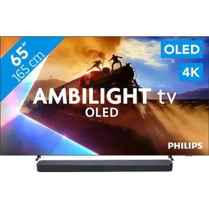 Philips Ambilight 65'' OLED760 4K (2025) + JBL Bar 300 M2 Zwart