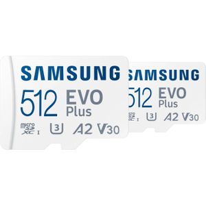 Samsung Micro SDXC EVO Plus 512 GB Duo Pack