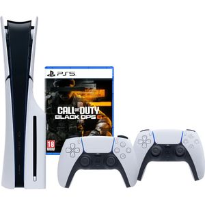 PlayStation 5 Slim Disc Edition + Call of Duty: Black Ops 6 + Extra Controller Wit