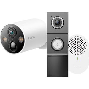 TP-Link Tapo C425 + D235 Smart Battery & Wired Doorbell
