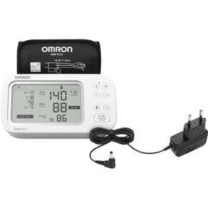 Omron - X7 Smart - Bloeddrukmeter - Met AC Adapter - Voor 2 Personen - 100 Metingen per Persoon