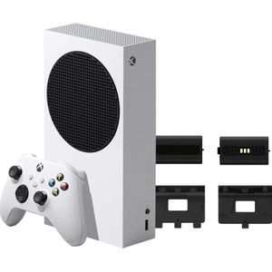 Xbox Series S + BlueBuilt Oplaadbare Batterijen