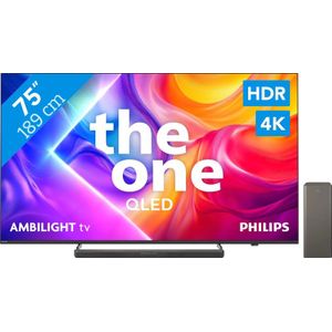 Philips Ambilight 75'' PUS9000 QLED 4K (2025) + Philips TAB8200