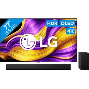 LG 77" OLED EVO G55 4K (2025) + LG DSG10TY
