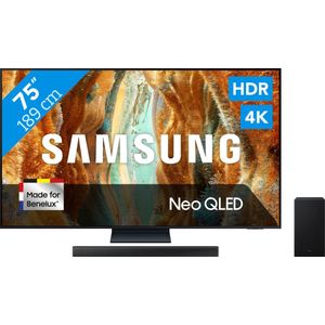Samsung 75" Neo QLED QN73F 4K (2025) + Samsung HW-B750F (2025)