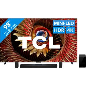 TCL 98" QD Mini-led C81K 4K (2025) + TCL Q85H PRO