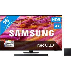 Samsung 98" Neo QLED QN90F 4K (2025) + Samsung HW-QS700F (2025)