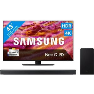 Samsung 43" Neo QLED QN90F 4K (2025) + Samsung HW-Q600F (2025)
