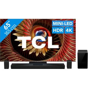 TCL 65" QD Mini-led C81K 4K (2025) + TCL Q85H PRO