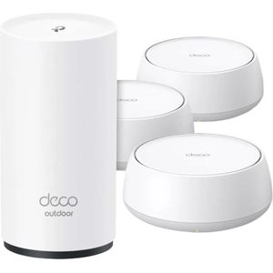 TP-Link - Deco BE25 3-pack - Mesh Systeem - Wifi 7 - Voor Binnen en Buiten