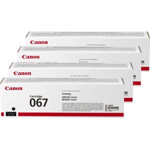 Canon - 067 - Toner Combo Pack - Zwart - Cyaan - Magenta - Geel