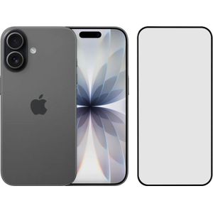 Apple iPhone 17 256GB Zwart + BlueBuilt Screenprotector Glas