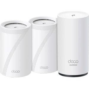 TP-Link Deco BE65 - WiFi 7 Mesh 2-pack - Deco BE25 Outdoor - Netwerkaccessoire