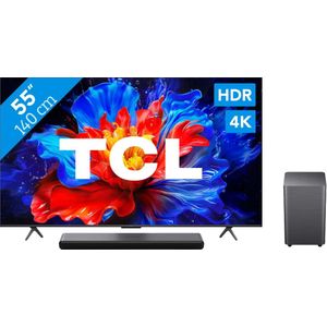 TCL 55" QLED P81K 4K (2025) + TCL S55H 2.1 Soundbar