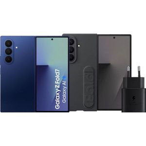 Samsung - Galaxy Z Fold 7 - Mobiele Telefoon - Blauw - 512GB - 5G