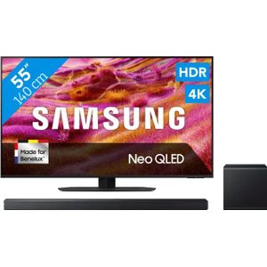 Samsung 55" Neo QLED QN90F 4K (2025) + Samsung HW-QS700F (2025)
