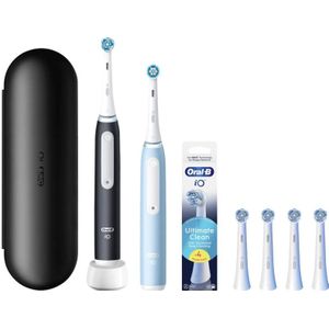 Oral-B iO 3 Duo Pack Zwart en Blauw Value Pack