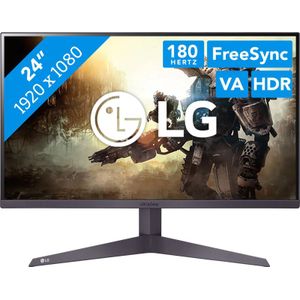 LG Ultragear 24GS50F-B - Full HD Gaming Monitor - 180Hz - 24 inch