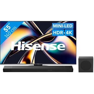 Hisense 55'' ULED Mini-Led U8Q (2025) + Hisense AX3120Q