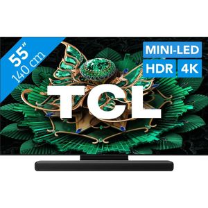 TCL 55" QD Mini-led C71K 4K (2025) + TCL S45H 2.0 Soundbar