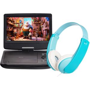 Denver MT-1097 + JVC HA-KD7 Blauw