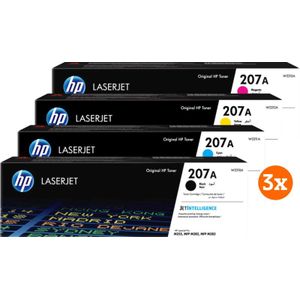 HP 207A Toner Combo Pack (3 stuks)
