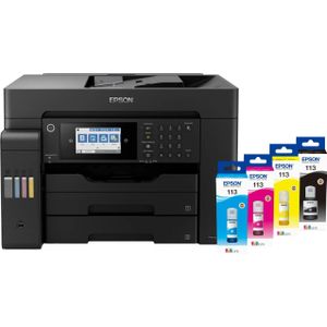 Epson - EcoTank ET-16605 - Inkjetprinter - A3+ - Inclusief 1 set extra inkt
