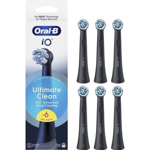 Oral-B iO Ultimate Clean Zwart (6 stuks)
