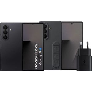 Samsung Galaxy Z Fold 7 512GB Zwart 5G + Accessoirepakket