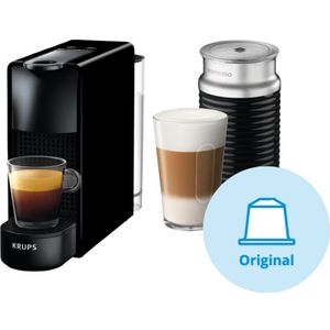 Krups Nespresso Essenza Mini XN1118 Zwart + Melkopschuimer