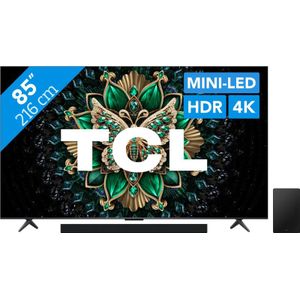 TCL 85" QD Mini-led C61K 4K (2025) + TCL Q75H