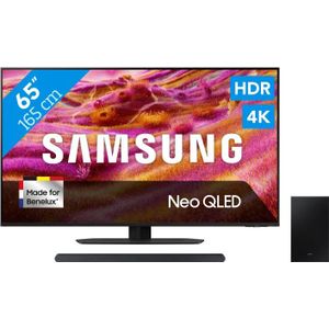 Samsung 65" Neo QLED QN90F 4K (2025) + Samsung HW-S700D Zwart (2024)