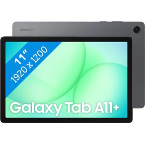 Samsung Galaxy Tab A11+ Enterprise Edition (5G, 11", 128 GB, Grijs), Tablet, Grijs